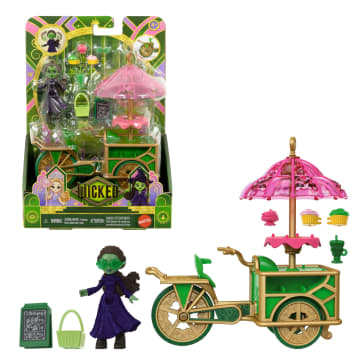 Universal Pictures’ Wicked Emerald City Dessert Cart Toy With Cart, Small Doll & 7 Accessories - Imagem 1 de 6