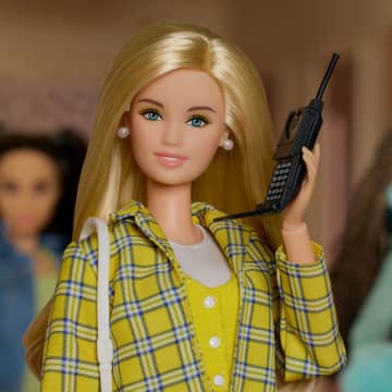 Barbie Signature Clueless Cher Collector Doll With Yellow Plaid Suit & Accessories - Image 3 of 6