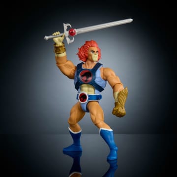 Masters Of The Universe Origins & Thundercats Lion-O Action Figure, 1980s Posable Crossover Toy - Image 3 of 6