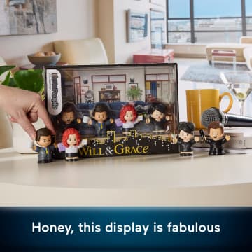 Little People Collector Will And Grace Tv Series Special Edition Set For Adults & Fans, 4 Figures - Imagen 3 de 6