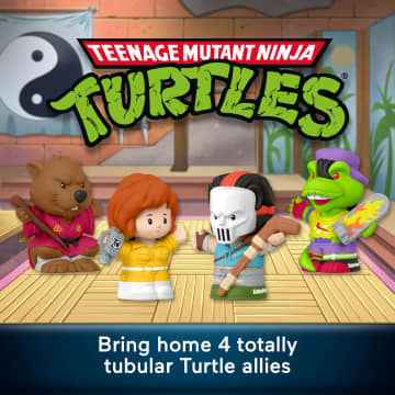 Little People Collector Teenage Mutant Ninja Turtles: Allies Special Edition Set For Adults & Fans - Imagem 2 de 6