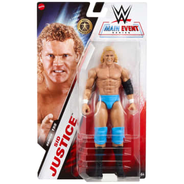 WWE Sid Justice Action Figure, Main Event Series #155 6-Inch Collectible Superstar With Articulation - Image 2 of 6