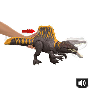 Jurassic World Dinossauro de Brinquedo Rebirth Spinosaurus - Imagem 3 de 6