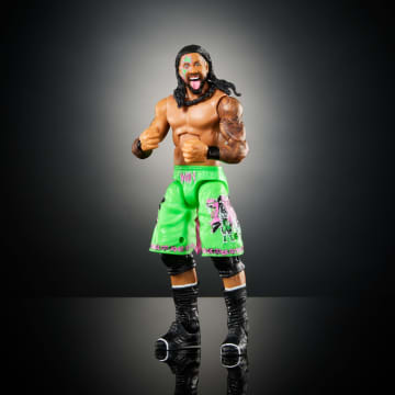 WWE Figura de Acción Elite Jimmy Uso verde - Imagen 4 de 6