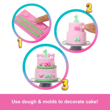 Barbie Party Unboxed Pet Birthday Series Doll & Accessories, Shimmerin’ Hearts Set With 10 Surprises - Image 5 of 6