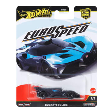 Hot Wheels Premium Car Culture Eurospeed Bugatti Bolide 1:64 Scale Collectible Toy Vehicle - Image 1 of 6