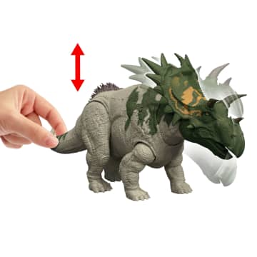 Jurassic World Dinossauro de Brinquedo Rebirth Rugido Selvagem Spiclypeus - Imagem 3 de 6