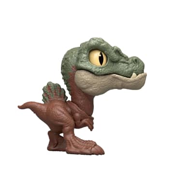 Jurassic World Mighty Little Biters Dinosaur Toy With Bite Action, Eye Change, Collectible Figure - Imagen 5 de 6