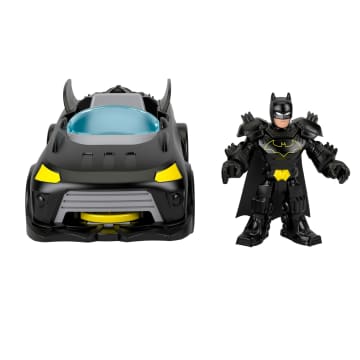 Fisher-Price Imaginext DC Super Friends Metal Force Batmobile Toy Car & Batman Action Figure Set - Imagen 3 de 6