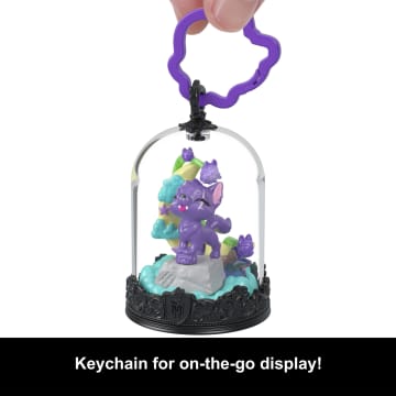 Monster High Pet Keychains, Animal Figures With Accessories And Buildable Terrarium - Imagen 5 de 6