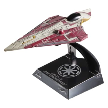 Hot Wheels Collector Veículo de Brinquedo Star Wars Jedi Starfighter - Imagen 1 de 6