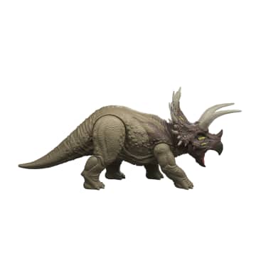 JURASSIC WORLD WILD ROAR Triceratops | Mattel