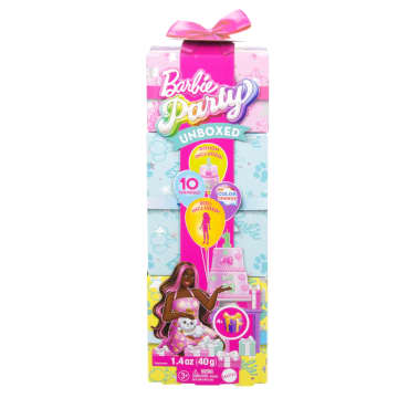 Barbie-Barbie Cadeau Surprise-Coffret Fête D’Anniversaire - Imagem 6 de 6