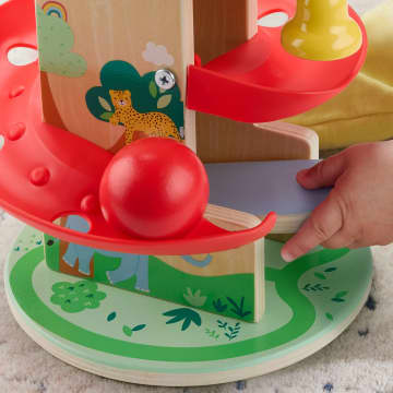 Fisher-Price  Circuit Cabane à Balle en Bois, 2Éléments en Bois - Imagem 4 de 6