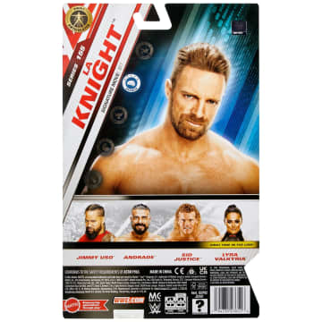 WWE La Knight Action Figure, Main Event Series #155 6-Inch Collectible Superstar With Articulation - Imagem 5 de 5