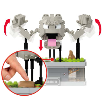 Mega-Pokémon Mini Motion Racaillou-Coffret de Construction - Imagen 3 de 6