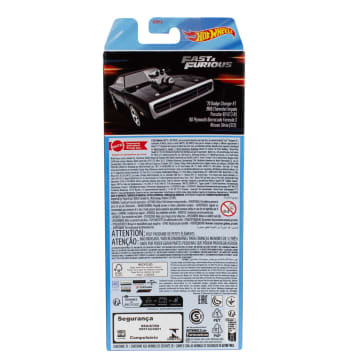 Hot Wheels Fast & Furious 5-Pack, Set Of 5 1:64 Scale Die-Cast Toy Race Cars Inspired By & Seen in The Movies - Image 6 of 6