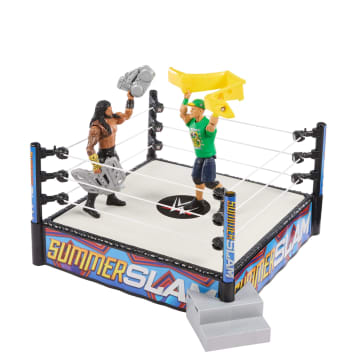 WWE Wrekkin’ Icon vs Icon Playset With Superstar Ring, 2 6-Inch Action Figures, Vehicle & Accessories - Image 2 of 6