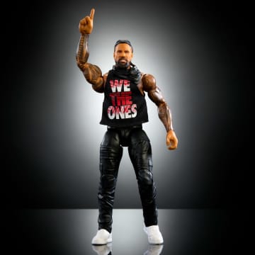 WWE Figura de Acción Elite Jimmy Uso rojo - Image 4 of 6