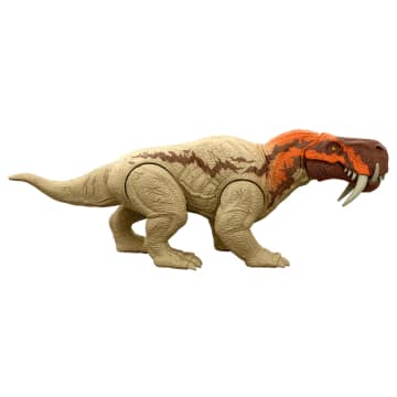 Jurassic World Rebirth Strike Attack Inostrancevia Dinosaur Toy With Single Strike Action, Authentic Posable Design - Imagem 4 de 6