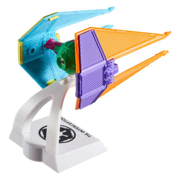 Hot Wheels Collector Veículo de Brinquedo Star Wars TIE Interceptor - Imagen 2 de 6