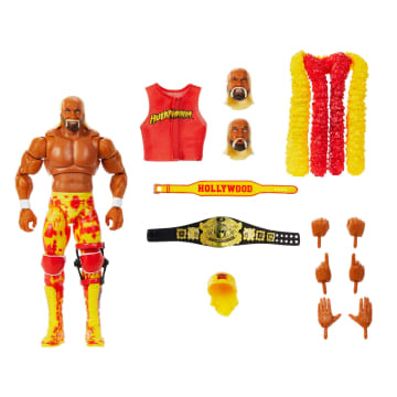 WWE Legends Ultimate Edition Hulk Hogan Action Figure & Accessories Set, 6-Inch Collectible - Imagen 1 de 6