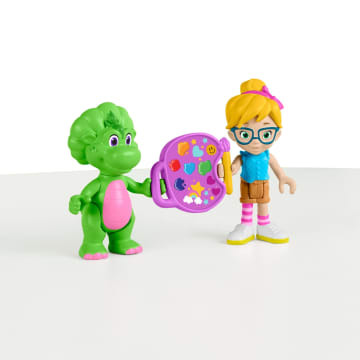 Barney Figura de Juguete Paquete de Baby Bop y Vivie - Image 3 of 6