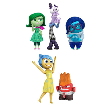 Disney and Pixar Inside Out Storytellers Pack, Collectible Set With 5 Action Figures, Emotions - Image 3 of 6