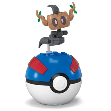 MEGA Pokémon Juguete de Construcción Pokébola Phantump - Imagen 4 de 6