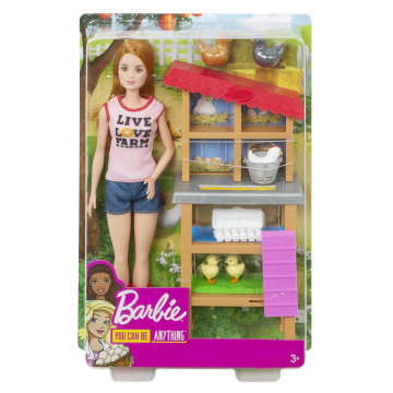 Barbie Coffret Poupée Barbie Fermière - Image 6 of 6