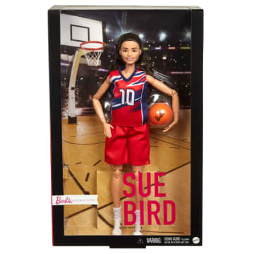 Barbie Signature Doll, Sue Bird With Uniform & Basketball Accessory - Imagem 6 de 6