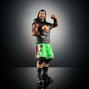 WWE Figura de Acción Elite Jey Uso verde - Imagem 5 de 6