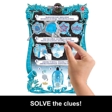 Monster High Skulltimate Secrets Hauntlywood Mysteries Doll, Frankie Stein With 19+ Surprises - Imagen 3 de 6