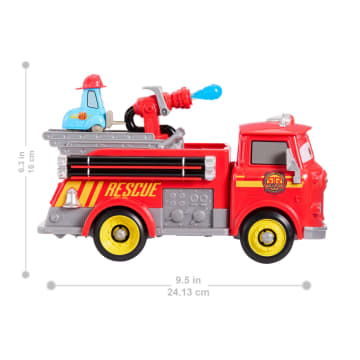 Disney And Pixar Cars Radiator Springs Race & Rescue Fire Fighting Red & Guido & Accessories - Image 3 of 4