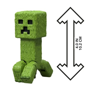 Minecraft Creeper Action Figure & Accessories, 4-Inch Toy Set Inspired By A Minecraft Movie - Image 6 of 6