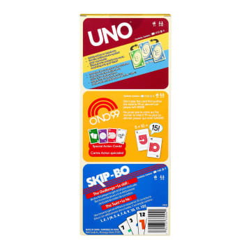 Vintage Set With 3 Card Games, UNO, O’No 99 & Ski-Bo For Kid, Adult & Family Nights & Parties - Image 6 of 6