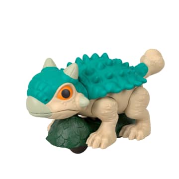 Fisher-Price Imaginext Jurassic World Ankylosaurus Dinosaur Toy With Wheels & Wiggling Motion - Image 1 of 6