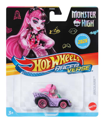 Hot Wheels RacerVerse Veículo de Brinquedo Draculaura - Imagem 1 de 2