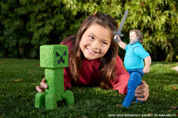 Minecraft o Filme Figura de Ação Creeper de 12 polegadas - Image 2 of 6