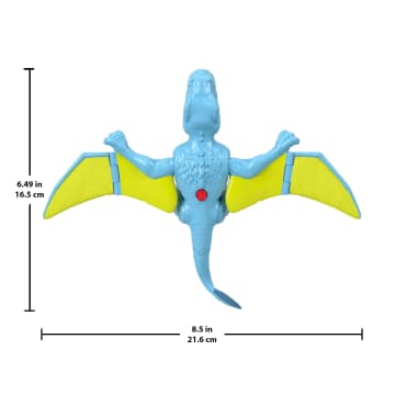Fisher-Price Imaginext Jurassic World Rebirth Dimorphodon Dinosaur Action Figure With Wing Motion - Imagen 4 de 6