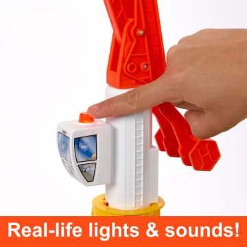 Matchbox Action Drivers Construction Playset With Lights And Sounds, 1 Construction Vehicle - Imagem 6 de 6