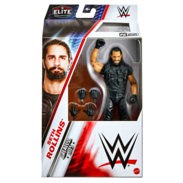 WWE Figura de Acción Elite Seth Rollins negro - Imagen 2 de 6