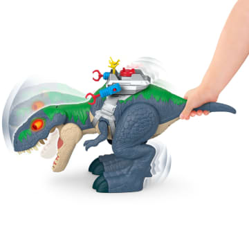 Imaginext Jurassic World Dinossauro de Brinquedo Ultimate T. Rex com Luzes e Sons - Imagen 3 de 6