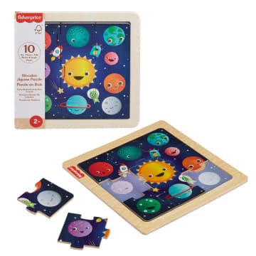 Fisher-Price Wooden Jigsaw Puzzle Collection For Toddlers & Preschool Kids, Style May Vary - Image 1 of 6