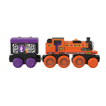 Fisher-Price Thomas et ses Amis Piste en Bois Locomotive Nia et Wagon - Image 6 of 6