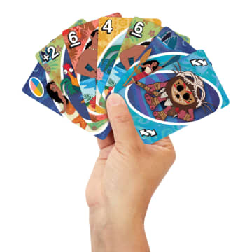 UNO Disney Moana 2 Card Game For Kids & Family Night - Imagen 2 de 6