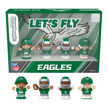 Little People Collector Philadelphia Eagles Officially Licensed NFL Special Edition Set, Series 2 - Imagen 1 de 6