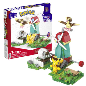 MEGA Pokémon Building Toy Kit Countryside Windmill (240 Pieces) For Kids - Image 1 of 6