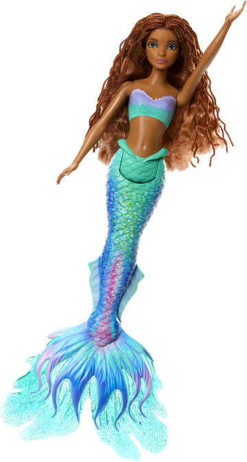 Disney the Little Mermaid Ariel, King Triton & Ursula Fashion Dolls - Image 2 of 6