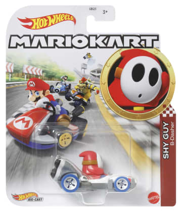 Hot Wheels Mario Kart Vehículo de Juguete Shy Guy B-Dasher - Imagem 5 de 5